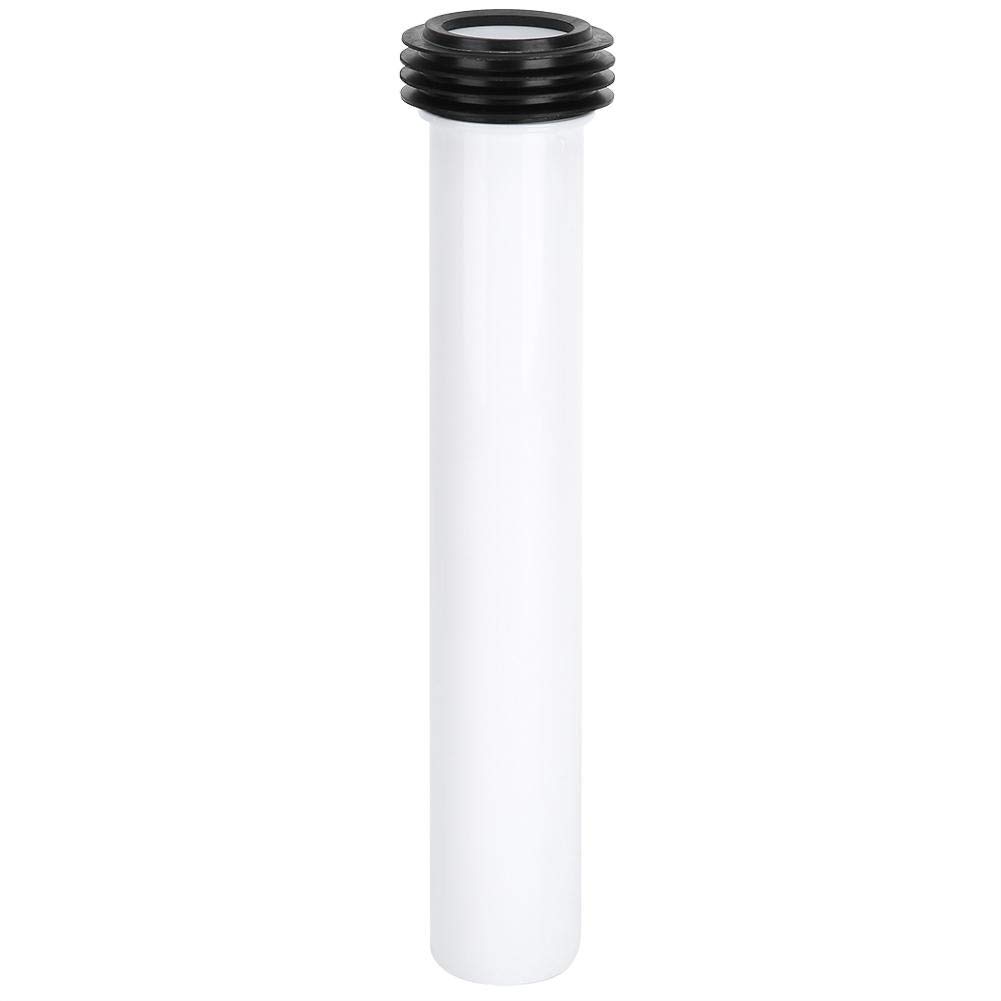 White Concealed Toilet Water Tank Straight Flush Pipe, Lengthened Flushing Tube, Bathroom Toilet Accessories