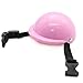 SenseYo 4 Inch ABS Plastic Doggie Puppy Bike Motorcycle Helmets Sports Dog Costumes Accessories for Dog, Pink