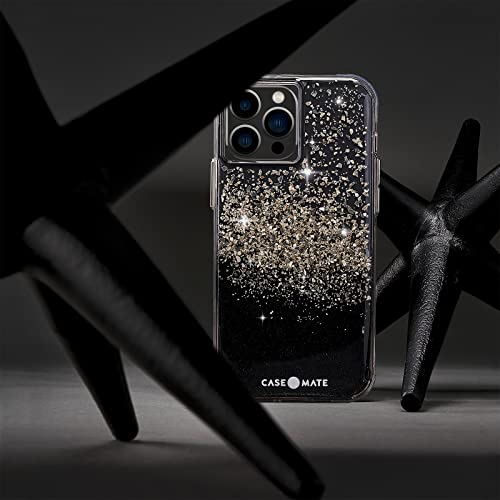 Case-Mate Karat Onyx Hülle Für IPhone 13 Pro – Mit Reflektierenden Folienelementen, 3 M Fallschutz & Kabellosem Laden
