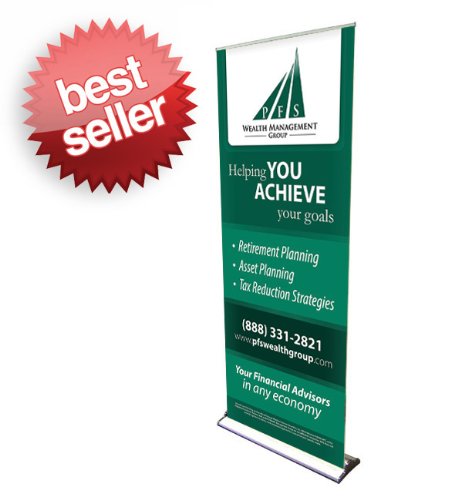 Signworld 24 Hd Retractable Roll Up Banner Stand Box Of 4 Buy