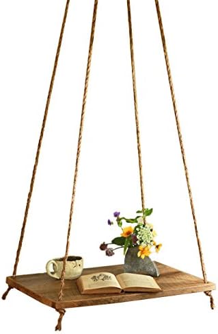 Hanging Side Table made from Reclaimed Wood