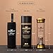 MAYA LUXURIOUS Tea Infuser Bottle Leakproof Double Wall Glass Travel Tea Mug with Stainless Steel Filter - BPA Free Tea Tumbler + Strainer for Loose Leaf Tea