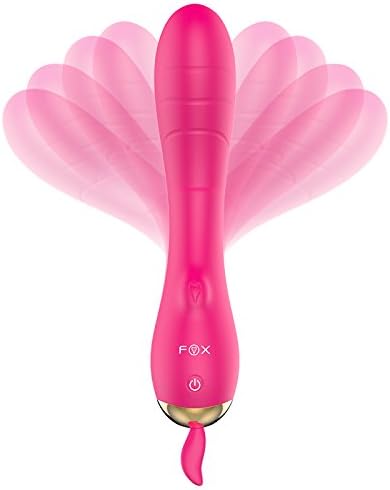Amcolly Vibratory Rod Telescopic Double Vibrating Massager Automatic Heating And Charging Av Rod Massage Stick
