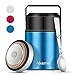 Alxeme Insulated Lunch Container Thermos Food Jar, 27oz Vacuum Insulated Food Jar for Kids Adult, Stainless Steel Wide Mouth Soup Thermos for Cold Hot Food Leak Proof Bento Box with Flexible Handle