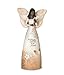Pavilion Gift Company 19100 Mother is Forever in My Heart Ebony Angel Figurine, 9-Inch, Beige