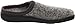Haflinger Unisex AT Boiled Wool Hard Sole Slipper, Grey Speckle, 38 EU (Women's 7 M US/Men's 5 D US)