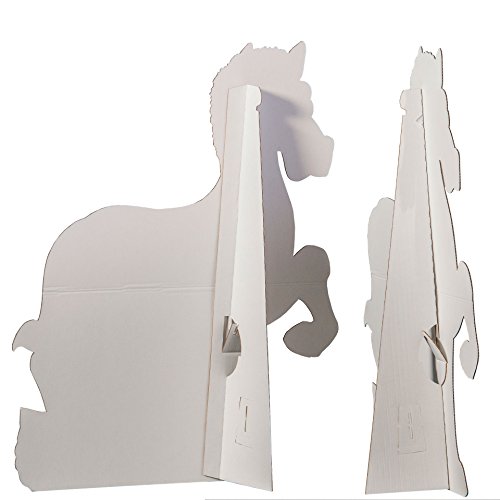 3 ft. to 7 ft. 2 in. Jungle Safari Animals Cardboard Cutout Standee Standup Props Party Supplies Decorations Decor Backdrop Background