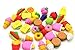 Qingo 32pcs Food Erasers for Kids, Take Apart Fun Erasers Food Cake Dessert Puzzle Erasers for Gift School Classroom Rewards and Novelty Toys