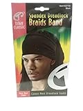 Titan Classic Spandex Dreadlock Braids Band - Black