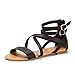 DREAM PAIRS Women's Safari Flat Sandal
