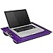 LapGear Clipboard Lap Desk - Purple - Fits up to 15.6 Inch laptops - Style No. 45112