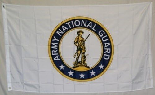 3'x5' US ARMY NATIONAL GUARD Polyester Flags