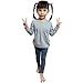 Jastore Kids Girls Clothing Set Long Sleeve T-Shirt +Pants Outfit (4T) Grey