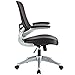Modway Attainment Mesh Back and Vinyl Seat Modern Office Chair in Brown