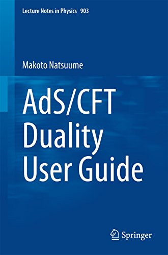 AdS/CFT Duality User Guide (Lecture Notes in Physics)