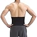 Hot Shapers Thermal Hot Belt for Men (Black, S) – Slimming Compression and Calorie Burning Activewear
