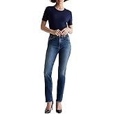 AG Jeans Womens Mari Mid Rise Slim Straight Jean