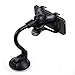 Car Mount, Costech Soft Tube Universal Windshield Dashboard GPS Stand Bracket Holder Clamp for iPhone,Samsung Galaxy,Other 3.5-6.3In Smart Phone (2 Pack)