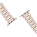Case-Mate - Metal Linked Band - 38mm 40mm Stainless Steel Apple Watch Band - Series 4, Series 3, Series 2, Series 1 - Rose Gold