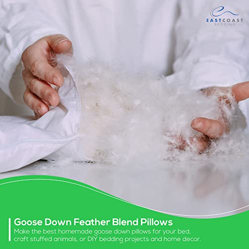 15/85 White Duck Down + Feather Stuffing & Fill Bulk 5lb Bag