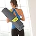 Gaiam Cargo Yoga Mat Bag, Citron Storm