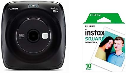 Fujifilm Instax Square Sq20 Appareil Photo Hybride Instantane Noir