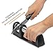 Youandme Knife Sharpener for Straight and Serrated Knives, 2 Stage Manual Sharpening for Steel, Paring, Chefs and Pocket Knives, Sharpens Scissors