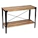 IRONCK Industrial Console Table for Entryway, Sofa Table, Entryway Table with Storage, Sofa Table 1.97