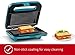 Holstein Housewares HH-09125003E Maker 2-Slice Electric Sandwich Grill Press, Teal