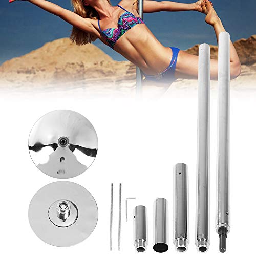 Vbestlife. Professional Removable Steel Dancing Pole Sections Kit 45mm Disco Exercise Yoga Spinning Stripper Dancing Fitness Sports Gym Exercise Static Dance Pole Performance Practice (Diameter45mm) - Thumbnail 3
