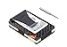 Minimalist Slim Wallet for Men - Carbon Fiber Wallets For Men RFID Blocking - Credit Card Holder with Aluminum Money Clip (Carbon Fiber Black)