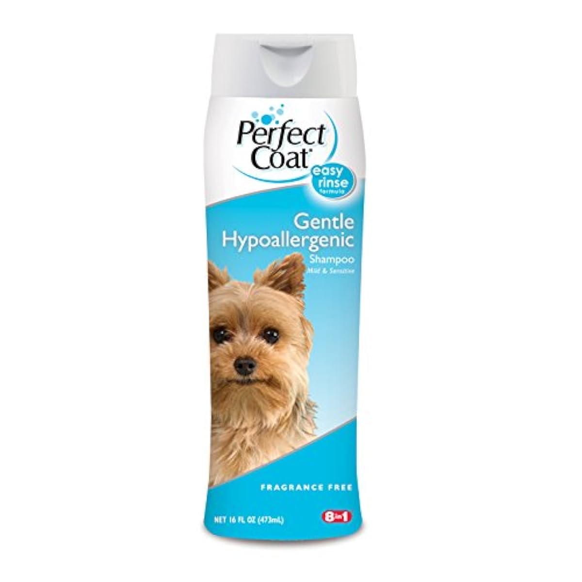 16Ounce Perfect Coat Gentle Hypoallergenic Dog Shampoo NO Dyes Or