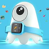 New! Octopus Watch v2 Motion Edition Teaches Kids Good Habits & Time - Encourages Active Play - The First Icon-Based Kids Smartwatch and Fitness Tracker (Blue)