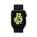 Esay Watch Sport Loop Band, Hook and Loop Fastener Adjustable Closure Wrist Strap Lightweight Breathable Nylon Replacement Band for Apple Watch Nike+, Series 3/2/1, Sport, Edition (42MM, Dark Black)