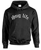 THE GOOZLER - THUG LIFE - Mens Pullover Hoodie