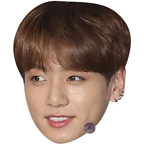 Jungkook (BTS) Celebrity Mask, Card Face and Fancy Dress Mask - Thumbnail 3