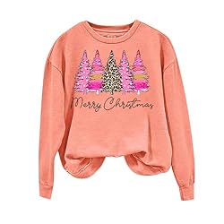 Plus Size Funny Christmas Shirts for Women Long