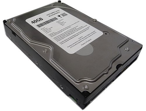 White Label 40GB 8MB Cache 7200RPM SATA 3.5in Desktop Hard Drive