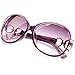 LianSan Fashion Sunglasses for women oversized Uv400 Protection Women's Sunglasses 13038 (Purple)