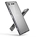 Ringke Fusion Compatible with Sony Xperia XZ1 Case Clear Minimalist Transparent PC Back TPU Bumper Drop Protection Scratch Resistant Natural Shape Protective Cover - Smoke Black