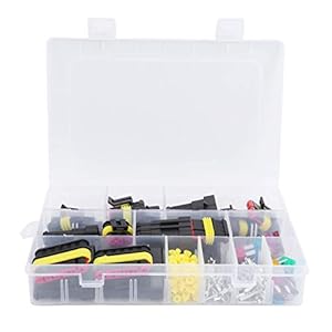 216 stks Waterdichte Automotive Elektrische Connector Verzegelde Sluit Stekkers Auto Elektrische Terminal Draad…