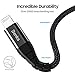 BENKS USB C to Lightning Cable [MFi Certified] Nylon Braided Fast Charging Cable Fit for iPhone12 pro max/mini/11 Pro Max/X/XS/Xs Max/SE (2nd Generation), iPad/Used with Power Delivery(0.25M)
