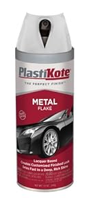 Amazon.com: PlastiKote 307 Clear Metal Flake Paint Spray, 12 oz