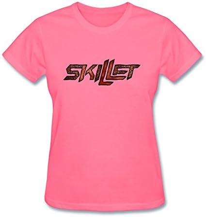 OMMIIY Women's Skillet Monster Logo T-Shirt