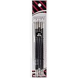 Knitter's Pride Karbonz Double Pointed 6-inch (15cm) Knitting Needles; Size US 3 (3.25mm) 110110