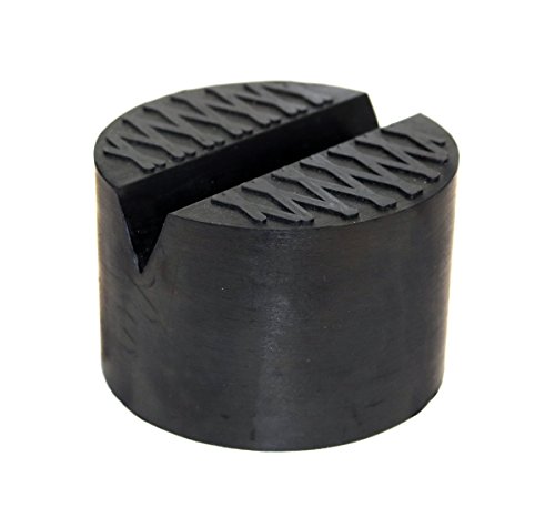 TMB Motorsports 4-Pack V-Groove Jack Pads Rubber Universal Floor Jack Pad Adapter