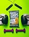 Ips Chips Variety Pack – Cinnamon/BBQ/White Cheddar/Sea Salt & Black Pepper – Whey Protein Snacks – Delicious Nutritious Gluten-Free Non-GMO – Baked Not Fried – 1 oz Bags, 24 Pack (Packaging may vary)