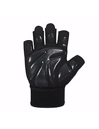 Guantes de entrenamiento Fenglei, ligeros de microfibra y gel de sílice antideslizante para levantamiento de pesas, entrenamiento, crossfit, fitness y ejercicio