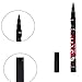 Buytra 2-Piece Black Liquid Eyeliner Makeup Beauty Comestics Eye Liner Pencil Pen