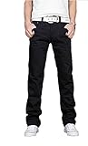 Prime Men's Slim Fit Jeans Black-001